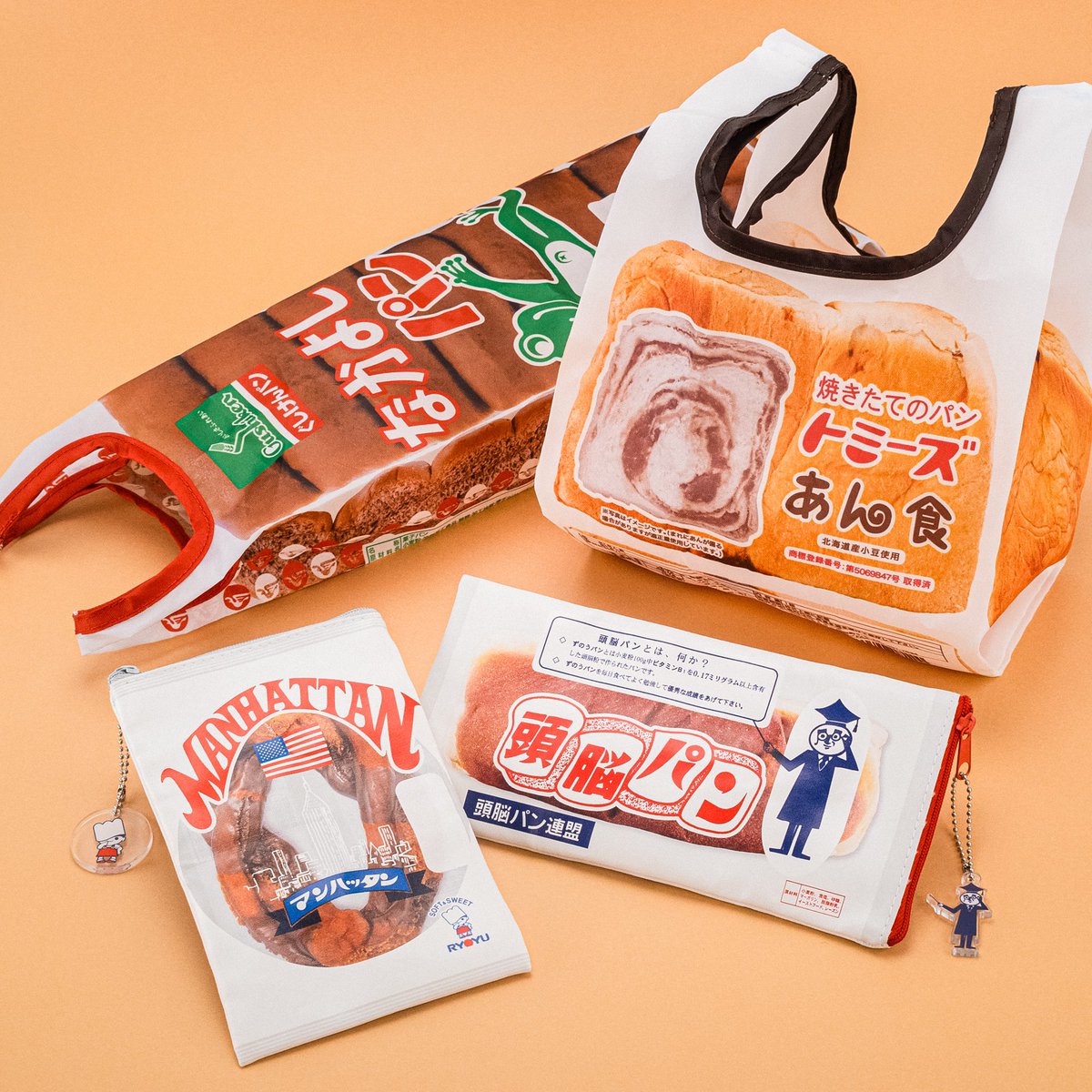 NEW／ 4月下旬発売 「地元パン® グッズ」 @minori_loule ラインナップ