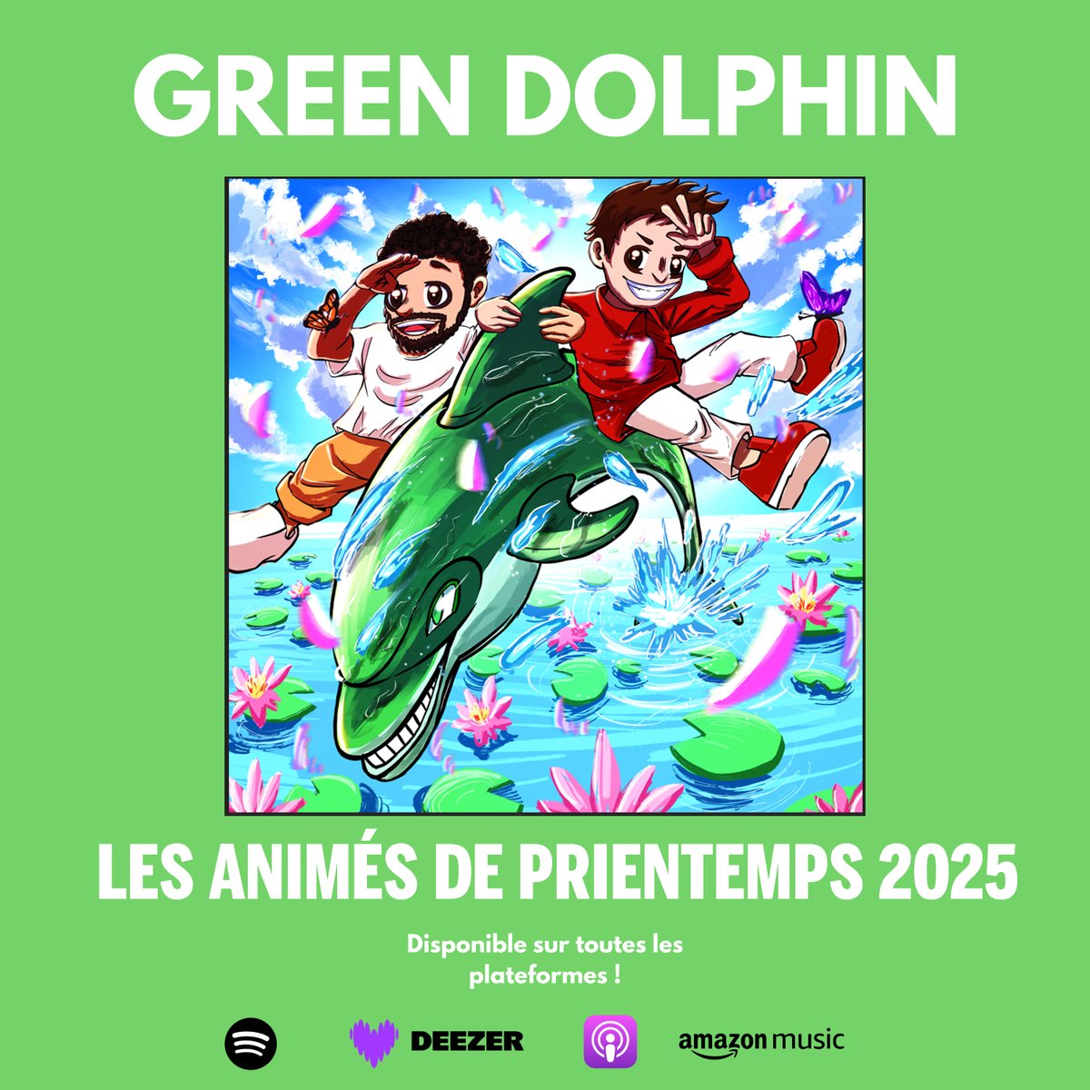 Rizio___'s tweet photo. Dernier épisode sorti de Green Dolphin🎙️
On vous parle de nos attentes d'animés pour cet saison de Printemps 2025 avec @Marmote_ !
#Anime2025 #GreenDolphin
👉https://t.co/eE58G8Jurk👈 https://t.co/oaJMRAz7oa