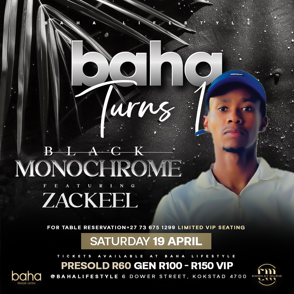 Black monochrome Lineup.
This is just an Event 

#bahaturns1
#sat19april 
Zulu