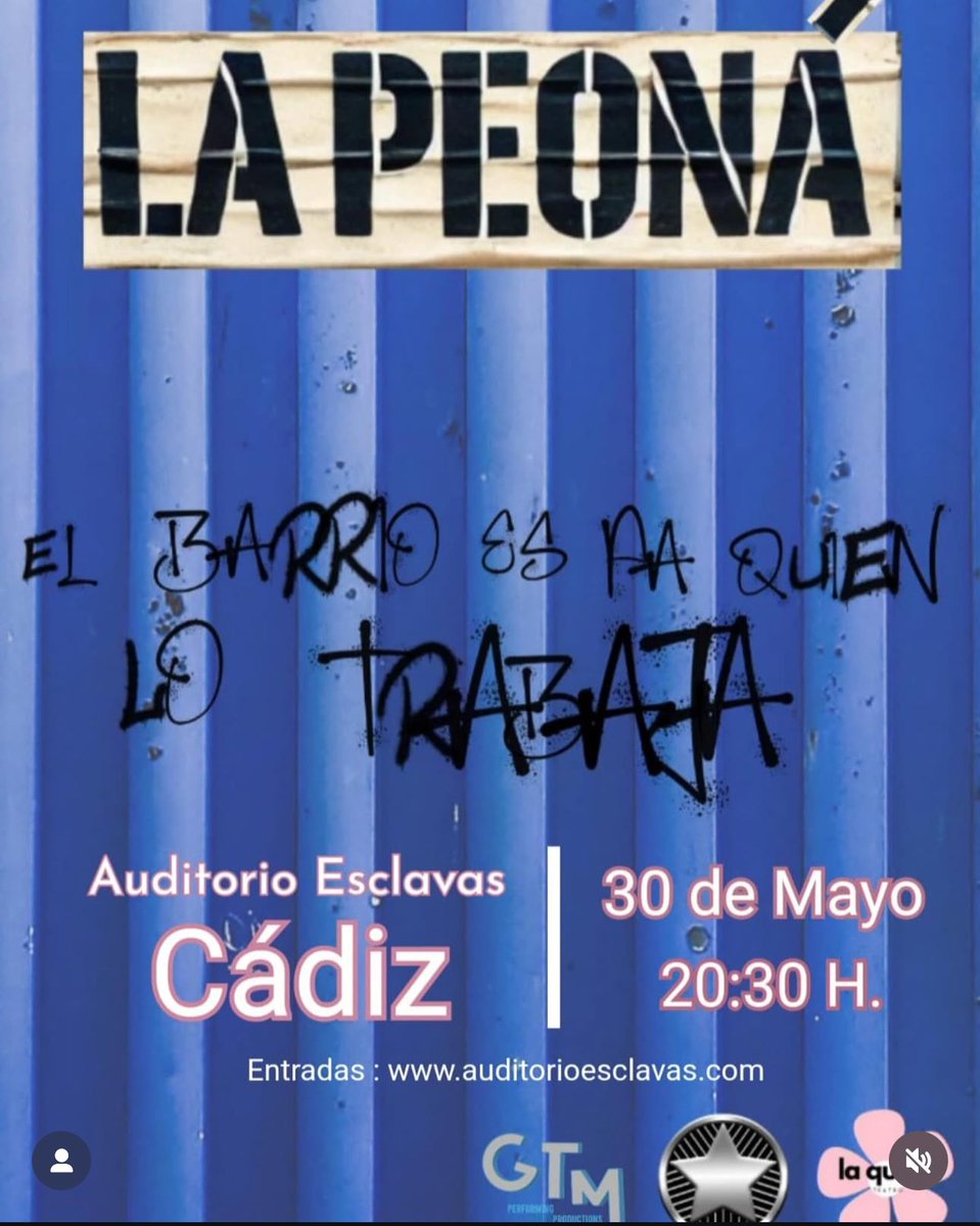 gonzaloBro's tweet photo. Ya a la venta mas entradas para el estreno de una de las obras gaditanas más representativas y bonitas que se pueden ver hoy día. 
🖤🖤🖤🖤🖤🖤🖤🖤🖤🖤🖤🖤

ENTRADAS AQUÍ
https://t.co/yAtZGIjUXB https://t.co/dM9IPHyyU3