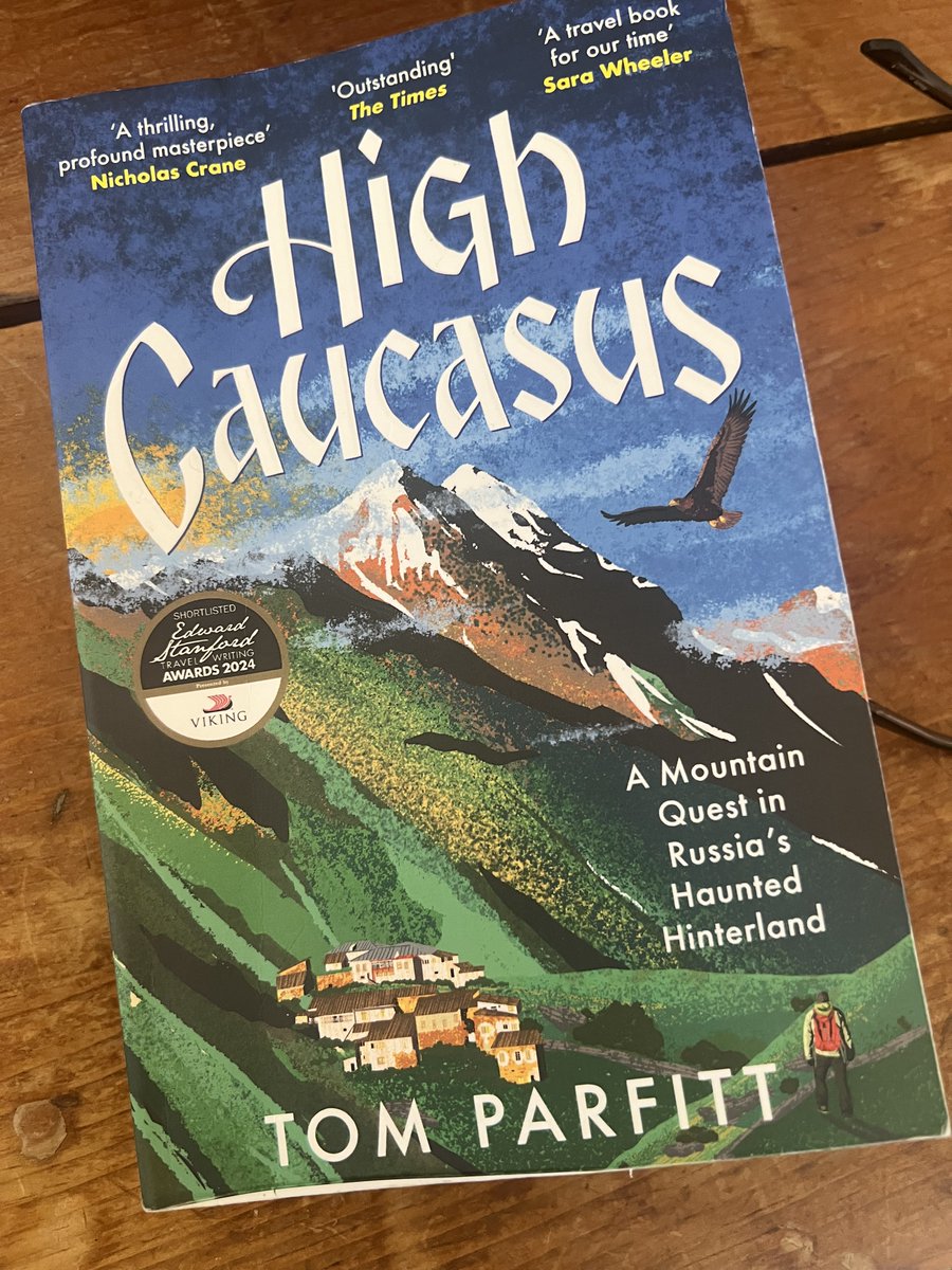 Mark Piesing (@markpiesing) on Twitter photo I know now I will also add High Caucasus to my Best of 2025 book list!
It is an exquisitely well-written book that tells the remarkable story of journalist <a href="/parfitt_tom/">Tom Parfitt</a>'s perilous 1,000-mile trek from the Black Sea to the Caspian Sea to help him find peace after witnessing the I know now I will also add High Caucasus to my Best of 2025 book list!
It is an exquisitely well-written book that tells the remarkable story of journalist <a href="/parfitt_tom/">Tom Parfitt</a>'s perilous 1,000-mile trek from the Black Sea to the Caspian Sea to help him find peace after witnessing the