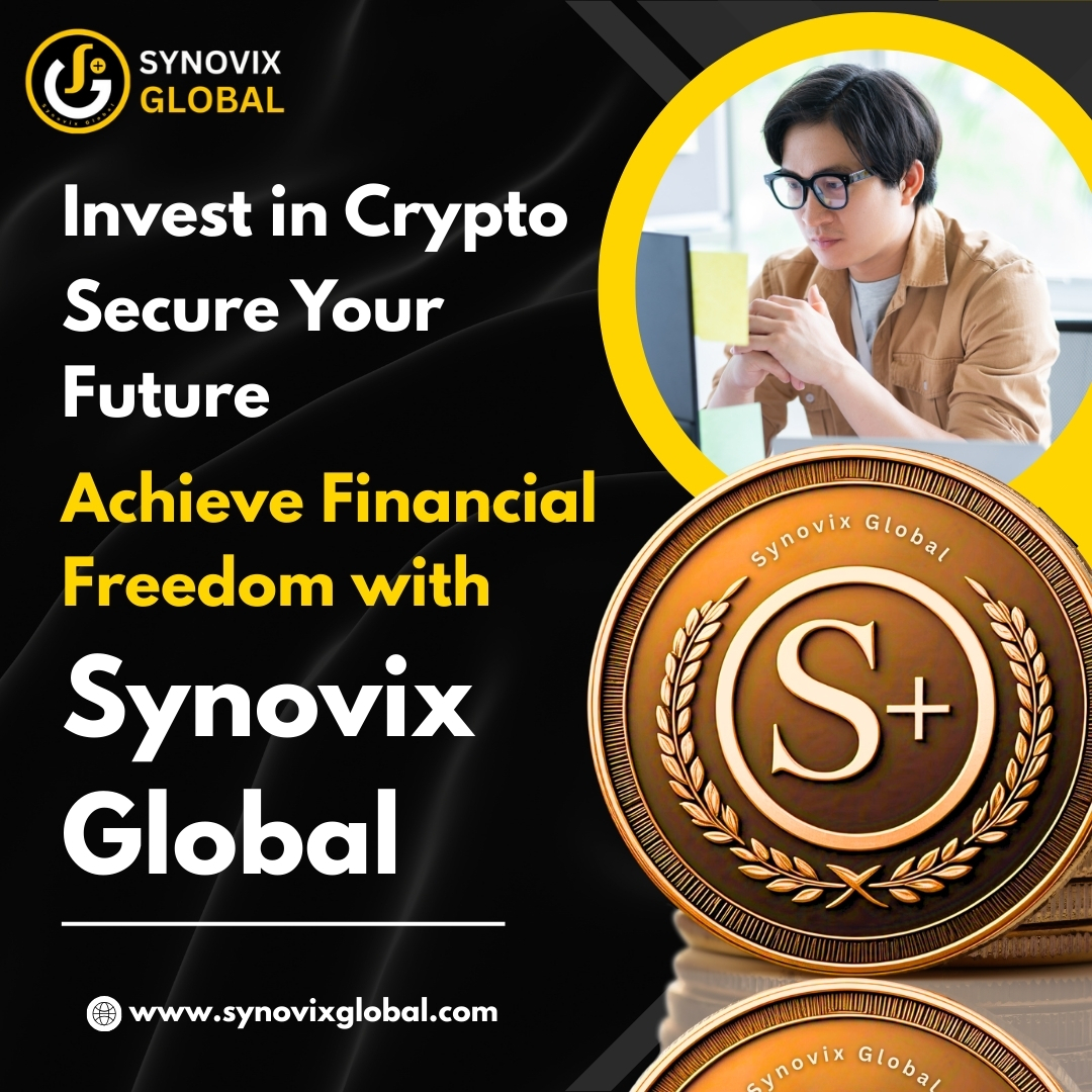 synovixg's tweet photo. Invest in Crypto Secure Your Future

Achieve Financial Freedom with 
Synovix Global
visit: https://t.co/T4GdeB3XwZ
#mlm #blockchaintechnology #networker #finicalfreedom #decentrilized #smartworking #smartcotract https://t.co/QYrt1qImdQ