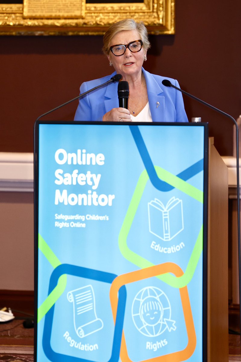 Children's Rights Alliance (@childrightsirl) on Twitter photo The conference covered pressing issues for children & young people online and how we can better safeguard their rights online. Thank you to MC & chair <a href="/DearbhailDibs/">Dearbhail McDonald</a> and chairs <a href="/Denise_CFI/">denise charlton</a> & <a href="/FitzgeraldFrncs/">Frances Fitzgerald</a> for seamlessly bringing the discussions together.
#OnlineSafetyMonitor The conference covered pressing issues for children & young people online and how we can better safeguard their rights online. Thank you to MC & chair <a href="/DearbhailDibs/">Dearbhail McDonald</a> and chairs <a href="/Denise_CFI/">denise charlton</a> & <a href="/FitzgeraldFrncs/">Frances Fitzgerald</a> for seamlessly bringing the discussions together.
#OnlineSafetyMonitor