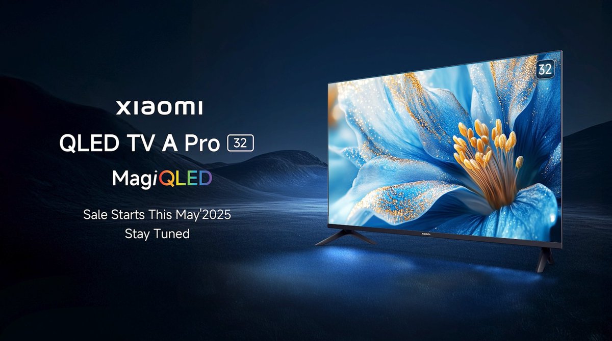 Iamnil7's tweet photo. Big screen magic just got better!The new #CineMagiQLED #XiaomiQLEDTV X Pro Series is packed with stunning visuals &amp; immersive sound now in 43", 55" &amp; 65"
Can’t wait for the A Pro QLED 32 landing in May! #DolbyVision #FilmmakerMode #SmartLiving
@XiaomiIndia @s_anuj @sandeep9sarma https://t.co/tIHYEwiGxM