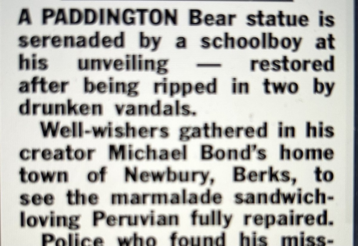 Dave Morgan (@davej_m) on Twitter photo Paddington Bear. “The marmalade sandwich-loving Peruvian.” “The fictional favourite.” <a href="/knobblymonsters/">knobbly monsters</a> <a href="/secondmentions/">Second Mentions</a> Paddington Bear. “The marmalade sandwich-loving Peruvian.” “The fictional favourite.” <a href="/knobblymonsters/">knobbly monsters</a> <a href="/secondmentions/">Second Mentions</a>