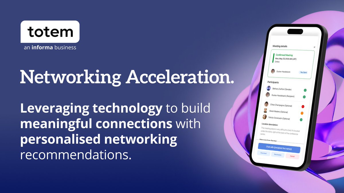 Strategically designed meetings empower attendees to connect, collaborate, and create lasting relationships 🤝 Speak to our team to discover how our purpose-built solutions are elevating the networking experience at events. 
hubs.la/Q03glQqm0