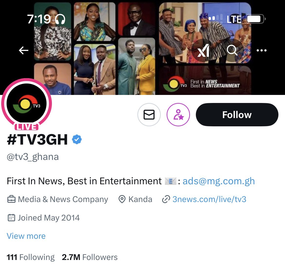 Gyimboat82's tweet photo. After all who’s going to end up the carrier?@sarkodie is bigger than @tv3_ghana  with this number of followers on both IG &amp; X. @tv3_ghana needs @sarkodie more than the highest needs them! 🔥@EFYA_Nokturnal @kwadwosheldon @BenopaOnyx1 https://t.co/0LlKUJ9ZHr