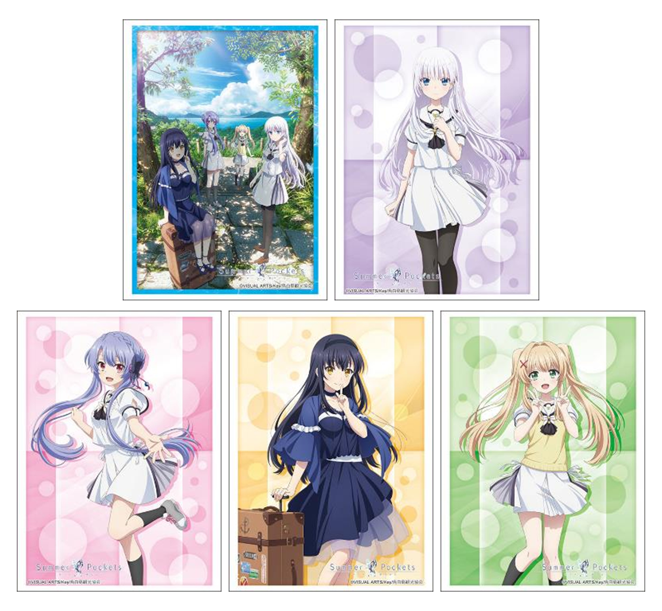 SummerPockets 久島鴎 ラバーマット （Summer Pockets 久島鴎