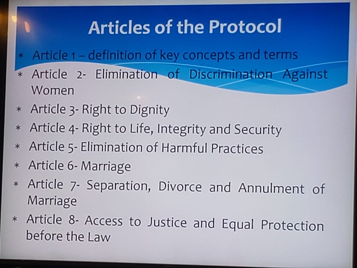 acfode's tweet photo. Happening Now📢
ACFODE in partnership with @Sihanet is hosting a Lobby forum to discuss the prioritisation of the Maputo Protocol in Justice Delivery in Uganda.
#maputoprotol
#acfodeat40 https://t.co/9IzlWDBr5B