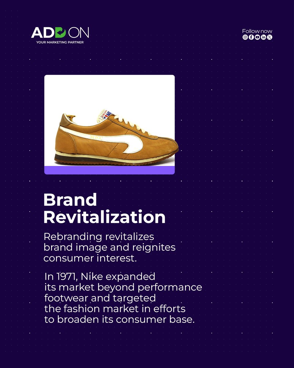 Addon_Marketing's tweet photo. Is your brand feeling outdated?
Your customers evolveโyour brand should too. Rebranding adds new life, attracts attention, and drives growth. Big names like Nike and Apple did itโnow it's your turn. Letโs refresh your brand.
#BrandMakeover #DigitalBrandGrowth https://t.co/IXiLEscj5m