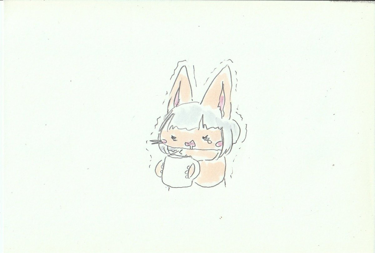 「コーヒータイム。#イラスト #メイドインアビス 」|けだまのイラスト