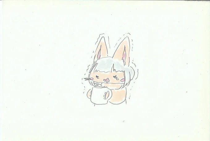 コーヒータイム。#イラスト #メイドインアビス 