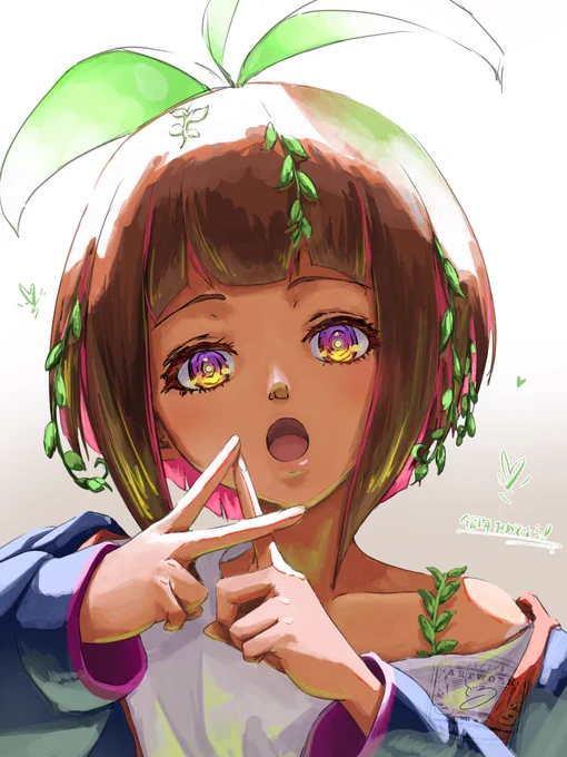 絵葉ちゃん4周年おめでとう!絵を描き始めてすぐ絵葉ちゃんに巡り会えたのは本当に幸運でした!おかげで健全に上達できてる気がしますこれからも応援してますし、たくさん学ばせてもらいますね#えばーと #使えばーと 