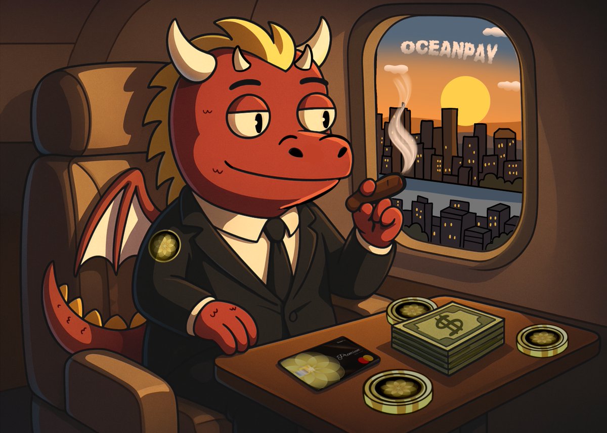 OceanPay tweet media
