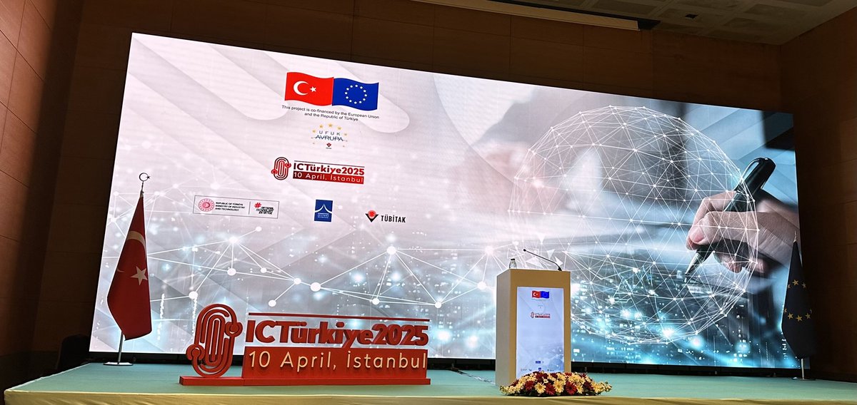 ICTürkiye2025 International Brokerage Event
10 April 2025|İstanbul, Türkiye Point Hotel Barbaros ⁦<a href="/Anadolu_Univ/">Anadolu Üniversitesi</a>⁩ ⁦<a href="/ArinkomTTO/">ARİNKOM TTO</a>⁩