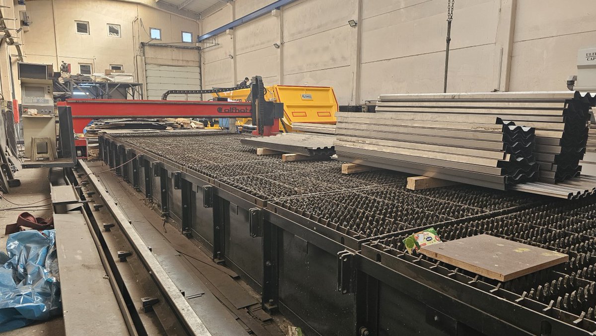 MGMAKNA's tweet photo. Alfatech 3000 x 12000 x HPR 260 XD Hypertherm

2014 Model Plazma Kesim

MG Takım Tezgahları Makina https://t.co/5K4YC6RHmF.Şti
2. El ve Sıfır Makina Alım-Satımı

Diğer Makinelerimize Bakmak İçin:
https://t.co/JYSUk1yY5U
info@mggrup.net

0332 400 00 69
0532 611 67 64 https://t.co/M5WMGZSHsl