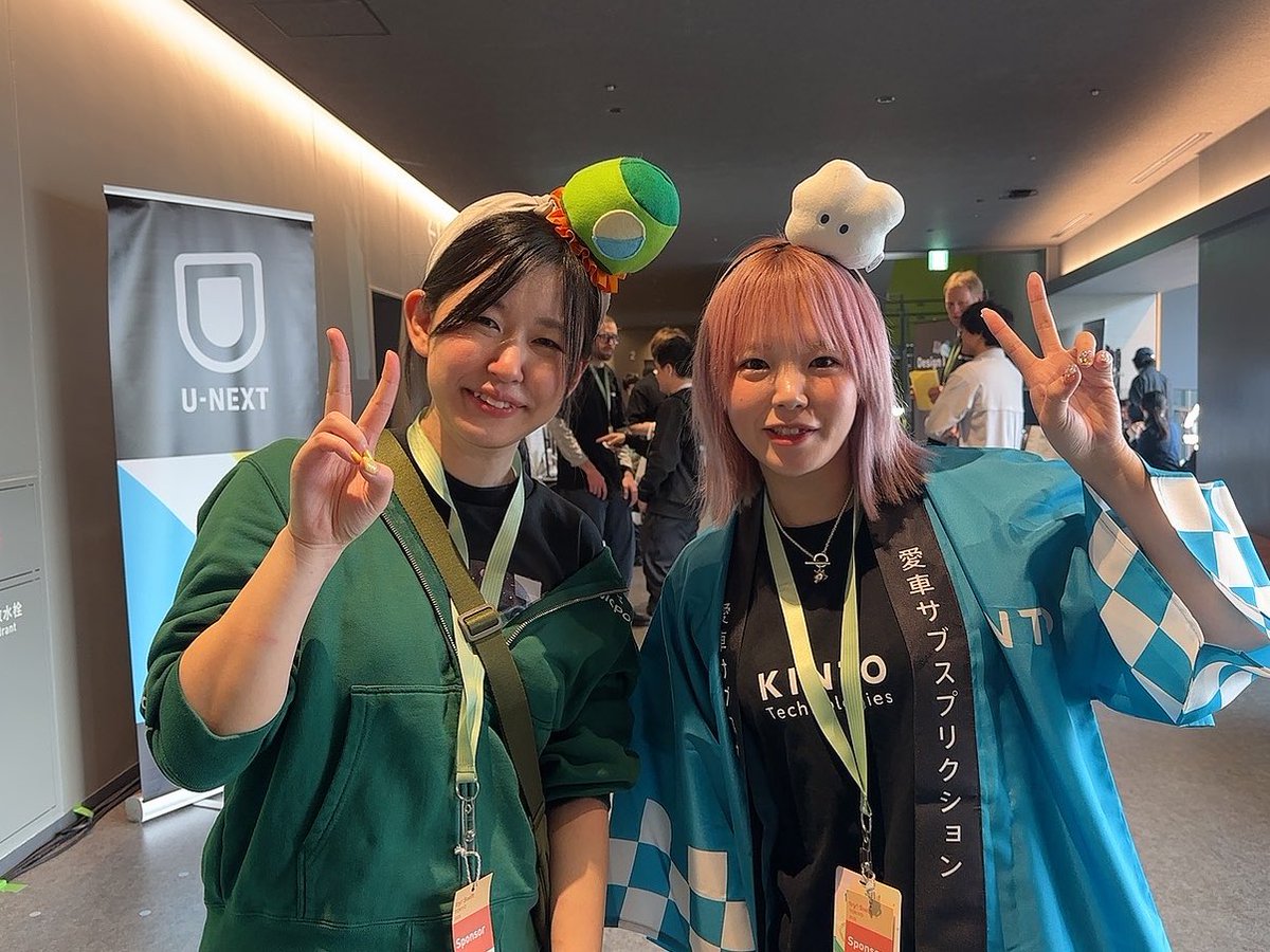 ukcpo's tweet image. カチューシャ仲間ができた🚀☁️
#tryswift #MagicPod #KINTOtechnologies
