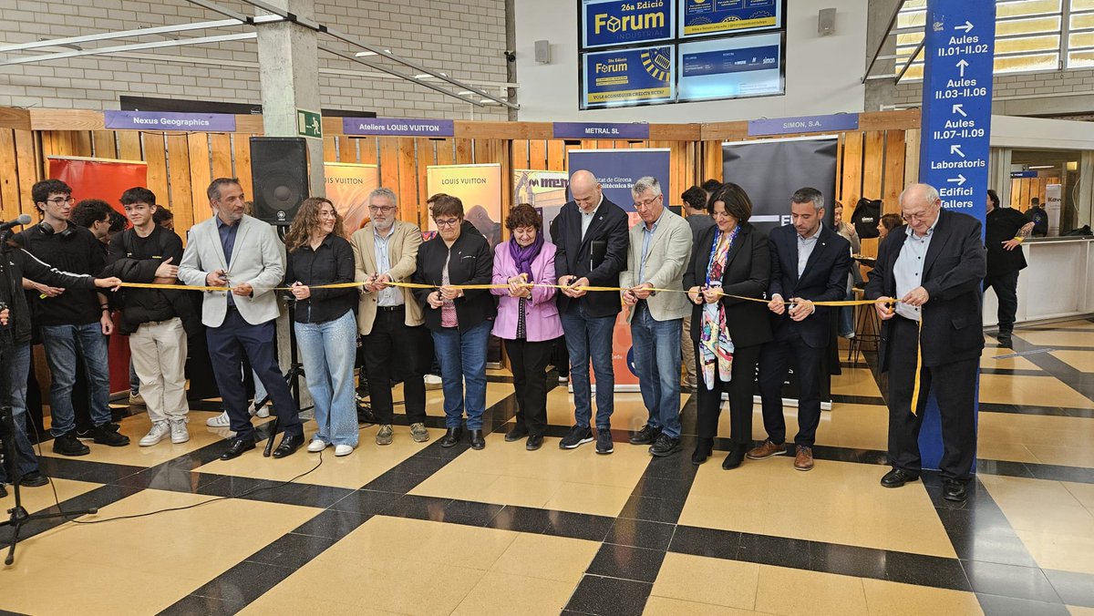 La 26a edició del Fòrum Industrial ha estat un ÈXIT ROTUND! 🚀 Gran participació d'empreses i estudiants connectant talent i oportunitats al Campus de Montilivi. Un pas més pel futur del sector! #FòrumIndustrial #UdG #TalentEmpresa #OportunitatsLaborals