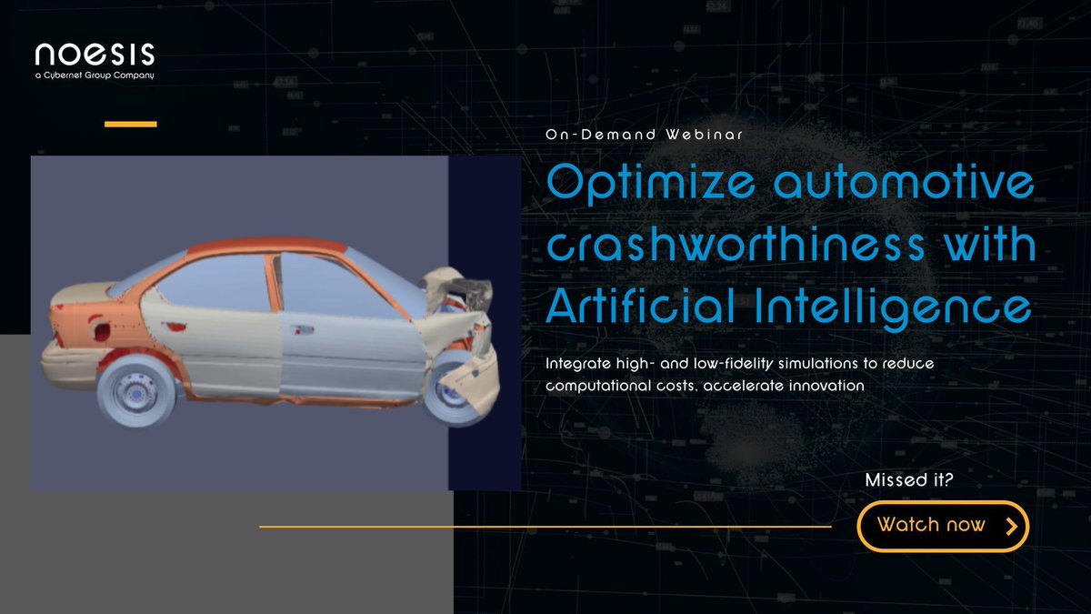 Watch on-demand recording where we explore our AI-driven Optimization strategy of integrating high- and low-fidelity simulations, reducing computational costs, accelerating innovation, and enabling engineers to make data-driven decisions.

Watch here: buff.ly/aaa4Z0s