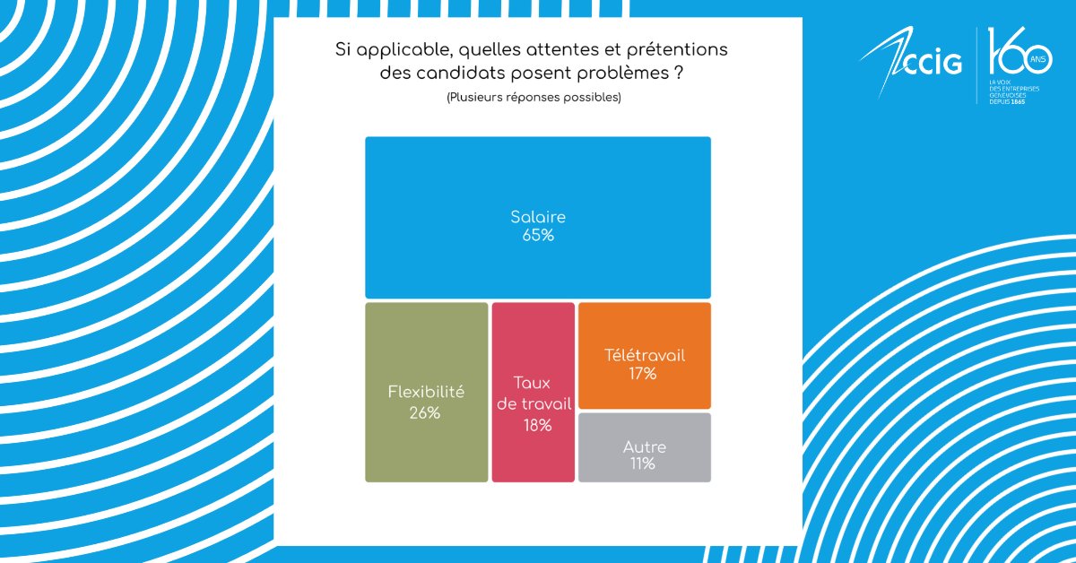 🔎 Enquête conjoncturelle de printemps : les entreprises genevoises terminent 2024 en léger repli.
➡️ Emploi stable, mais CA et rentabilité sous pression
💼 Marché du travail : 1 entreprise sur 2 peine à recruter
💡Retrouvez tous les résultats ici :
ccig.ch/blog/2025/04/E…
