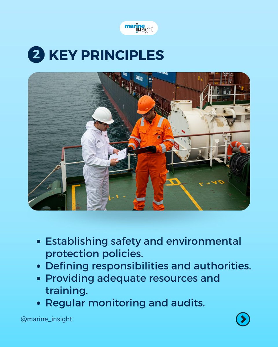 MarineInsight's tweet image. ❓Which safety regulation every #seafarer must know?

Understanding #ISM Code is key to ensuring safety &amp;amp; compliance onboard.

🎯Take our #ISMCode for #Maritime Professionals course tinyurl.com/dudtfch5
🔓Unlock all MI products with #MarineInsight+ Club tinyurl.com/6rcktxs3