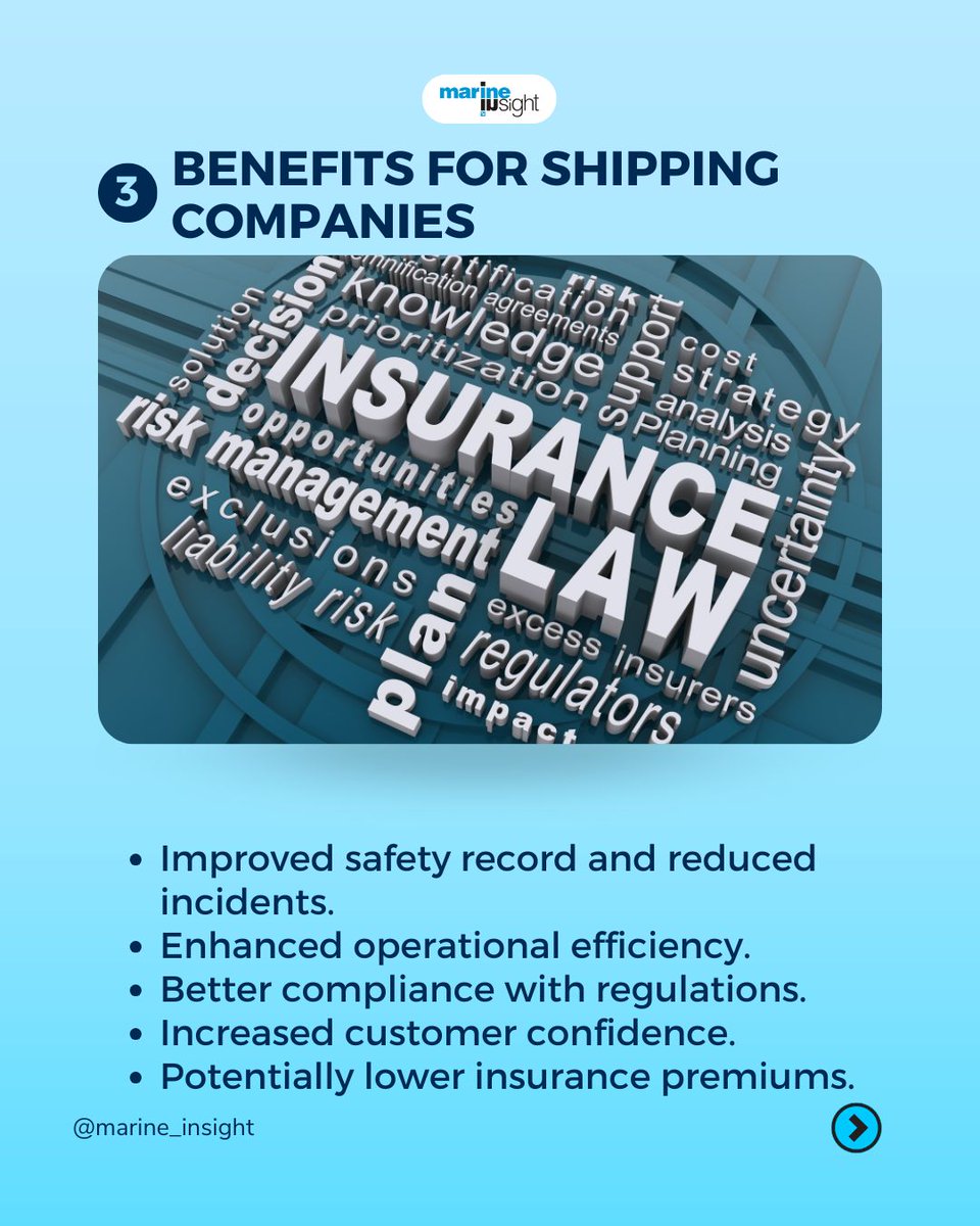 MarineInsight's tweet image. ❓Which safety regulation every #seafarer must know?

Understanding #ISM Code is key to ensuring safety &amp;amp; compliance onboard.

🎯Take our #ISMCode for #Maritime Professionals course tinyurl.com/dudtfch5
🔓Unlock all MI products with #MarineInsight+ Club tinyurl.com/6rcktxs3