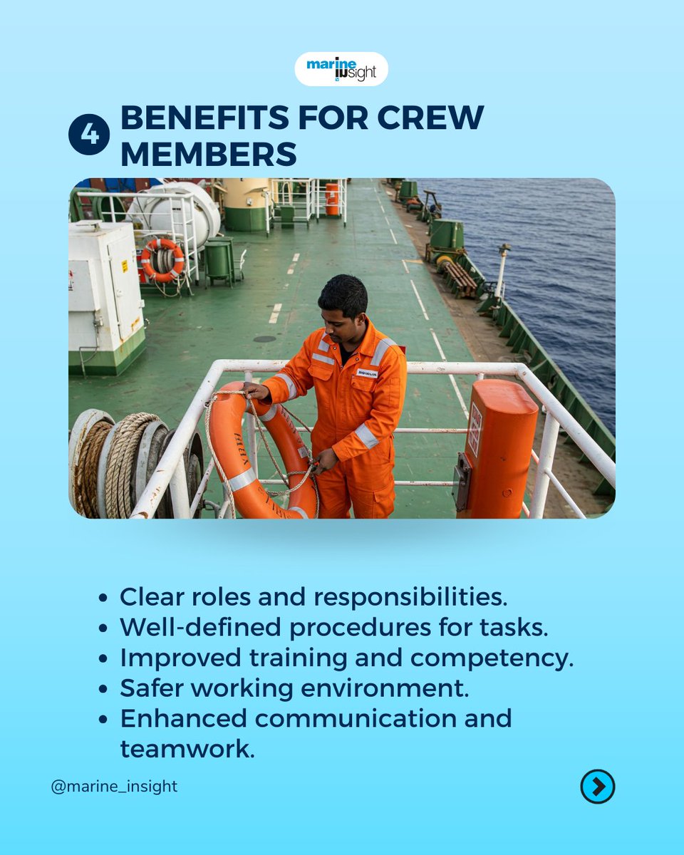 MarineInsight's tweet image. ❓Which safety regulation every #seafarer must know?

Understanding #ISM Code is key to ensuring safety &amp;amp; compliance onboard.

🎯Take our #ISMCode for #Maritime Professionals course tinyurl.com/dudtfch5
🔓Unlock all MI products with #MarineInsight+ Club tinyurl.com/6rcktxs3