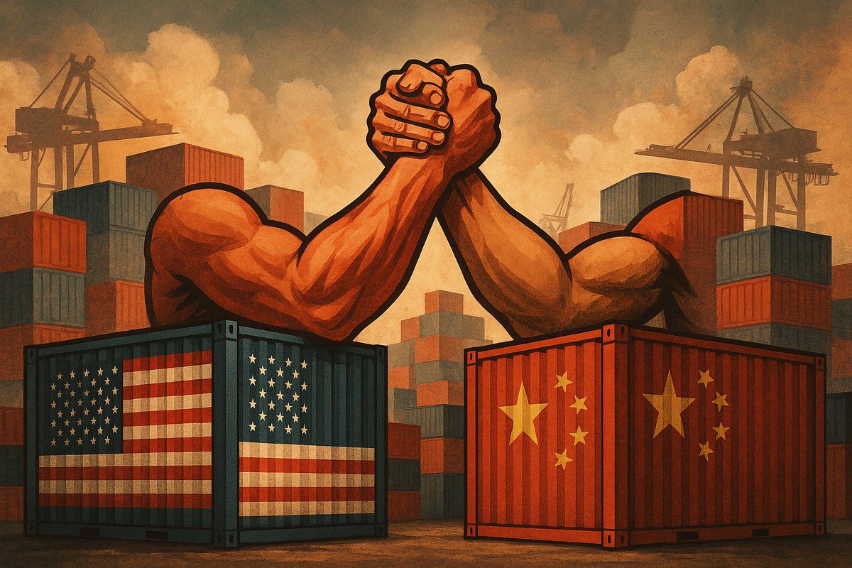 YasserMze's tweet photo. (1/6) This #China Vs #USA trade war will not be without consequences for both countries and for the rest of the world. Neither country will come out as a clear winner, but China can especially count on its highly disciplined population, unlike the US, where a politically divided https://t.co/XIyYgBcmgH