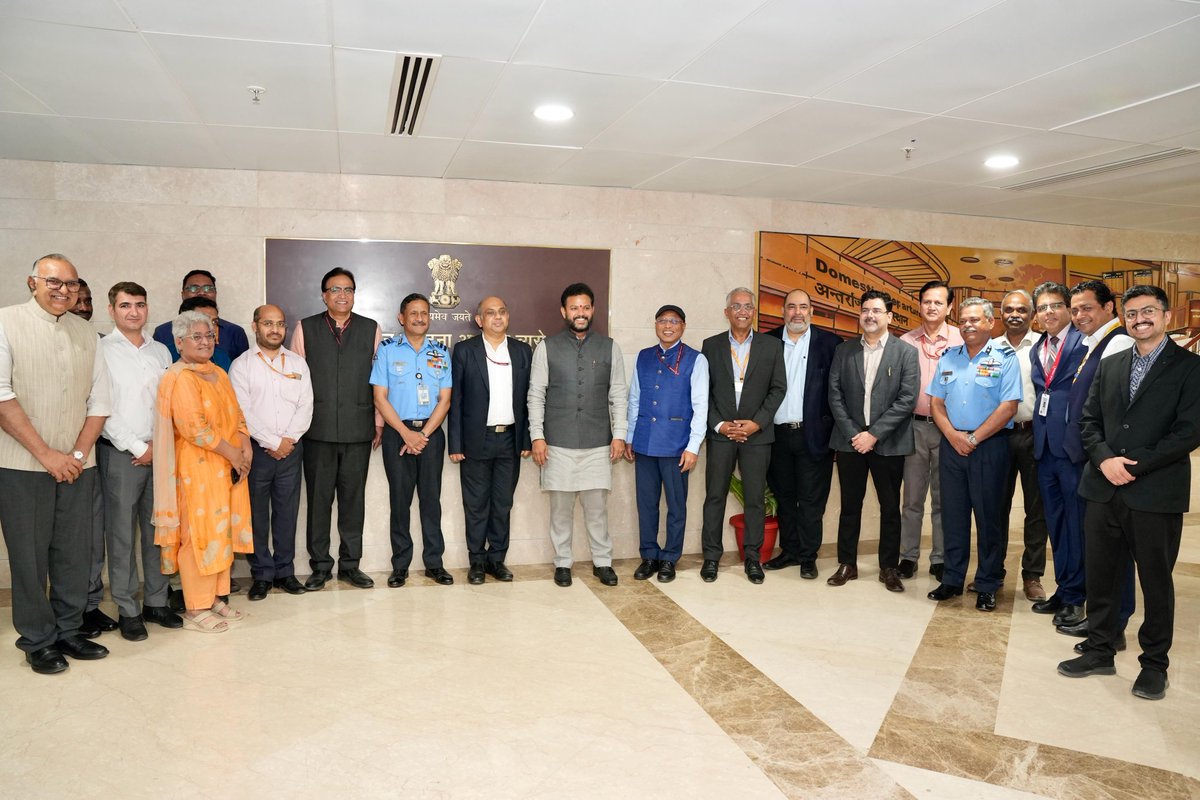 MoCA_GoI's tweet photo. Hon'ble Civil Aviation Minister Sh. Ram Mohan Naidu Ji launched the Flight Recorders Laboratory at the Aircraft Accident Investigation Bureau. This significant step brings us closer to a safer aviation ecosystem by enabling faster and more accurate identification of root causes behind incidents.

With accountability as the bedrock of aviation safety, this cutting-edge facility will significantly enhance accident prevention measures and reinforce trust in air travel.

@RamMNK