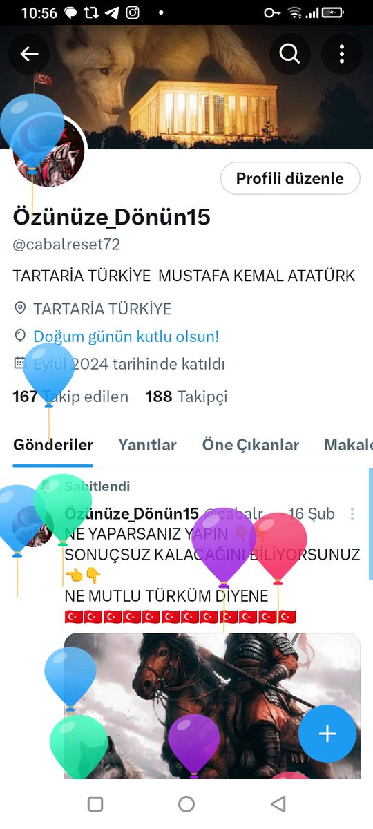 Özünüze_Dönün15 (@cabalreset72) on Twitter photo BUGÜN DOĞUM GÜNÜM
<a href="/TBMMresmi/">TBMM</a> <a href="/herkesicinCHP/">CHP 🇹🇷</a> <a href="/iyiparti/">İYİ Parti</a> <a href="/Akparti/">AK Parti</a> <a href="/MHP_Bilgi/">MHP</a>
<a href="/devapartisi/">DEVA Partisi</a> <a href="/rprefahpartisi/">Yeniden Refah Partisi</a>
<a href="/SaadetPartisi/">Saadet Partisi</a> <a href="/eczozgurozel/">Özgür Özel</a> <a href="/ComezTurhan/">Turhan Çömez</a> <a href="/MDervisogluTR/">Müsavat Dervişoğlu</a>
#yesilsahtekarlık OLAN
#İklimİhanetKanunu GAZİ MECLİS'imizden GEÇERSE
BİR DAHA DOĞUM GÜNÜM OLMAYACAKTIR 👈👇😎 BUGÜN DOĞUM GÜNÜM
<a href="/TBMMresmi/">TBMM</a> <a href="/herkesicinCHP/">CHP 🇹🇷</a> <a href="/iyiparti/">İYİ Parti</a> <a href="/Akparti/">AK Parti</a> <a href="/MHP_Bilgi/">MHP</a>
<a href="/devapartisi/">DEVA Partisi</a> <a href="/rprefahpartisi/">Yeniden Refah Partisi</a>
<a href="/SaadetPartisi/">Saadet Partisi</a> <a href="/eczozgurozel/">Özgür Özel</a> <a href="/ComezTurhan/">Turhan Çömez</a> <a href="/MDervisogluTR/">Müsavat Dervişoğlu</a>
#yesilsahtekarlık OLAN
#İklimİhanetKanunu GAZİ MECLİS'imizden GEÇERSE
BİR DAHA DOĞUM GÜNÜM OLMAYACAKTIR 👈👇😎