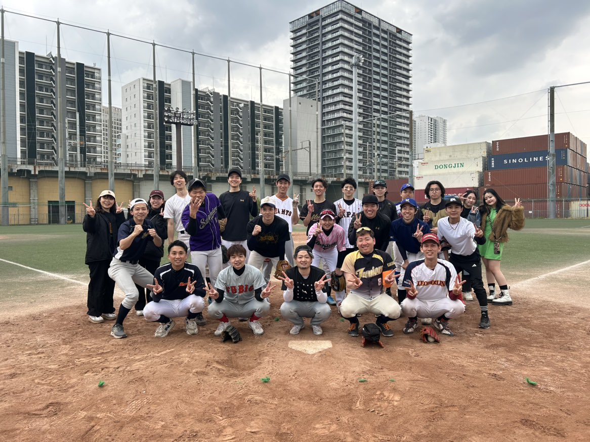 nobuonobu0105's tweet photo. 関東野球部⚾️

7-6 でサヨナラ負けでした🫠
ホームランがたくさんでた試合でしたね🙆‍♂️

また7月頃やりましょう！

#nobitel
#野球部 https://t.co/yc0P9oOqNG