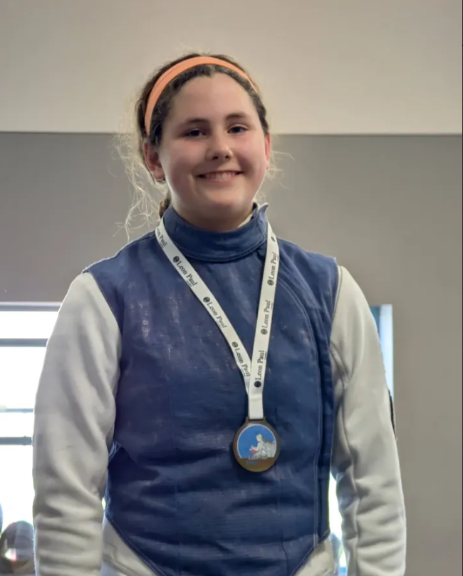 Congratulations to talented Year 7 Jessica M for bringing home her first Gold medal from the Leon Paul Junior Series fencing competition in Cardiff! 🥇👏 #ThisIsCourtFields2025