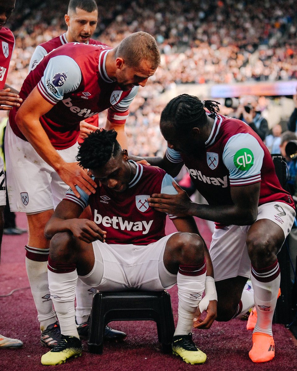 DeadlineDayLive's tweet photo. 🚨 Tottenham and Newcastle are both keen on signing Mohammed Kudus, who could be made available by West Ham for £80m. 

(Source: Ghana Soccernet) https://t.co/dtyOh9jt0Q
