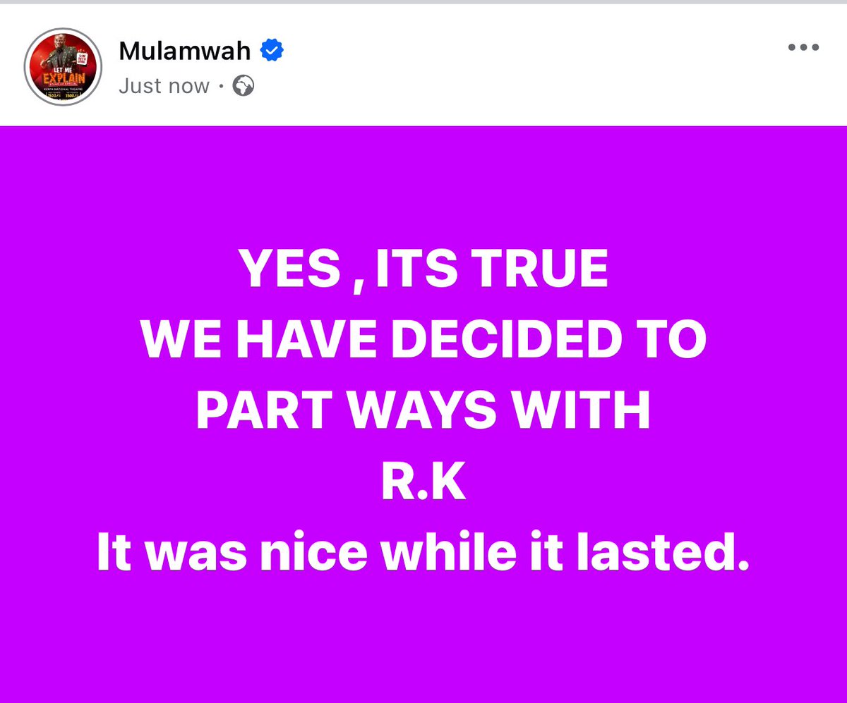 mulamwah's tweet photo. 💯💯 https://t.co/dm46OjDL6h