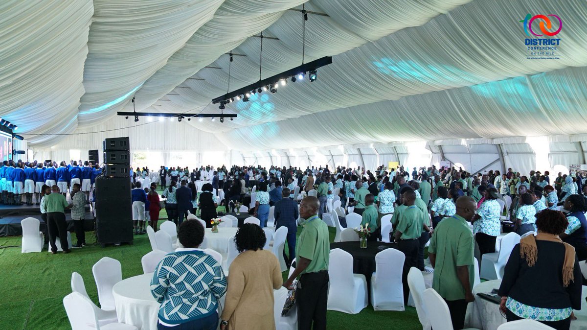 101DISCON's tweet photo. Day 2 at the #100ThDISCON Civil Service College Jinja, is off to a vibrant start!

We are deeply honored to welcome our distinguished special guests and delegates, whose presence elevates this incredible event from April 9-13, 2025.

Join us live on: https://t.co/i4vrzBQiRM https://t.co/klRj2XmiN9