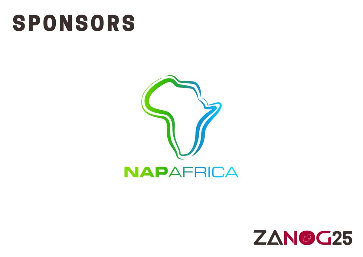 👕 A Big Thank You to Our T-Shirt Sponsor! 👕

We’re thrilled to recognize <a href="/NAPAfrica_IX/">NAPAfrica IXP</a> for their amazing support as the official t-shirt sponsor for #ZANOG2025! 

For more info about our sponsor, visit their website: napafrica.net