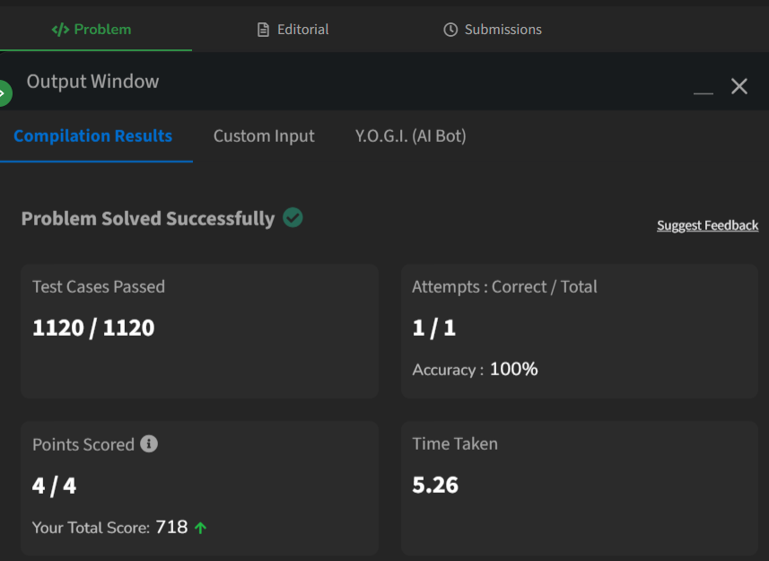 Mayank_kumar111's tweet photo. Day 147: Progress in programming built one small step at a time. With every bug squashed every concept.

@geeksforgeeks

#geekstreak2024 #dsa #learntocode #learndsa #160daysofcode #gfg #geeksforgeeks #CodingChallenge #162DaysOfCode #gfg160 #Day147 #CodeMastery #CodeExploration https://t.co/sO0JxthJ0j