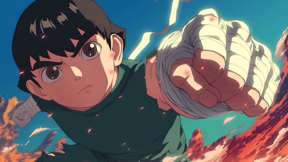 Rock Lee Desktop Wallpaper 4k