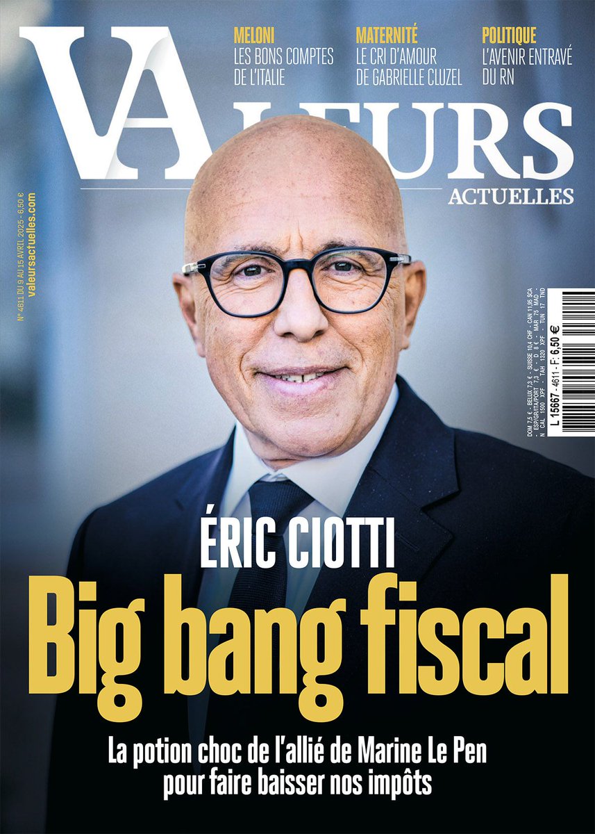 eciotti's tweet photo. Notre pays est dos au mur : il a besoin d’une révolution fiscale ! Moins d’impôts, c’est plus de prospérité, plus d’industrie, plus de France !

➡️ Découvrez nos propositions avec le @groupeudr pour un Big bang fiscal dans Valeurs Actuelles ! https://t.co/IBAqO1HEep