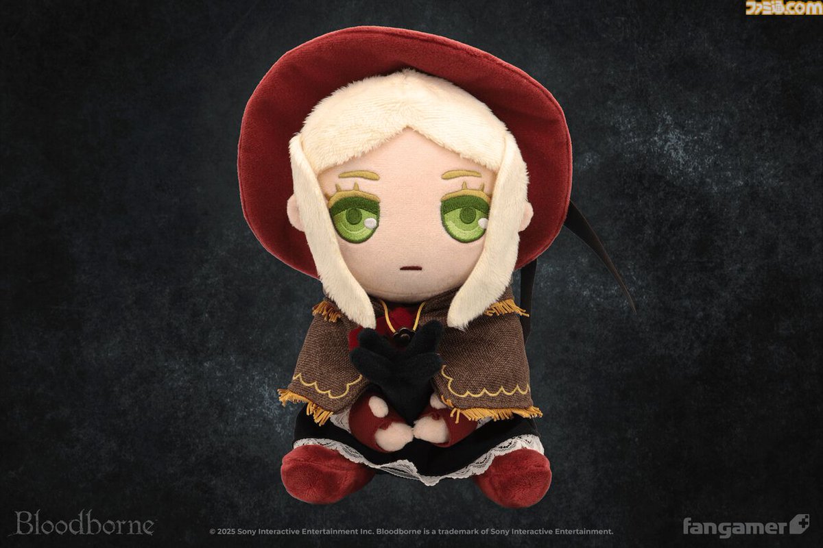 ブラッドボーン』ちょこんと座った人形のぬいぐるみなど、新作グッズ3