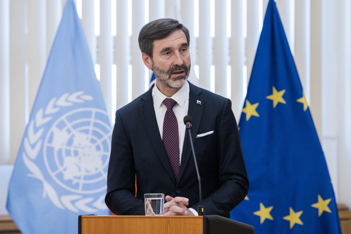 #4 🇺🇳 #UNCPGA 🇸🇰 Minister J. Blanár: #Slovakia is a steadfast advocate of international law, the #UN Charter, and the peaceful resolution of all conflicts. We highly value the fact that the Bratislava Declaration explicitly recognizes the active and meaningful contribution of