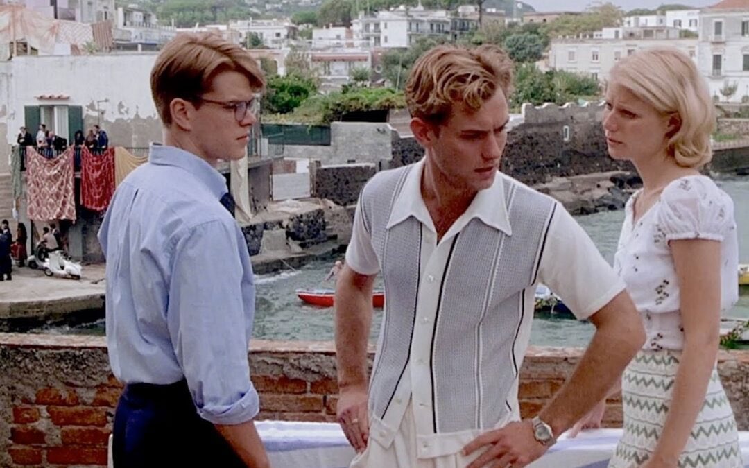 Definitely inspired by The Talented Mr Ripley. And it looks great.