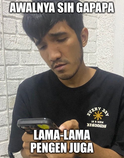 AllianzID's tweet image. Aku ketika ngeliatin story temenku yang masih liburan: