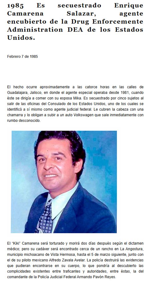 JoseMarquezsp's tweet photo. #ultimahora 
SE VIENE FUERTE EL CRÍMEN EN MÉXICO Y TODO AMÉRICA LATINA🚨

Exlíder del Cártel de Guadalajara Ernesto Fonseca Carrillo " Don Neto " liberado? 🥶 No es suficiente lo que pasa en México? Quieren más? 

Lo siento por la familia del agente de la DEA Enrique Camarena. https://t.co/YE6SirDJX6