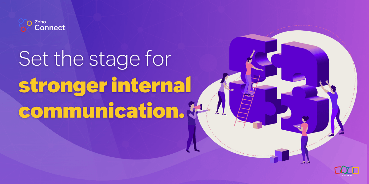 Want better communication at work?

Our latest blog breaks down how to build a strong internal communication strategy—step by step.
🔹 Easy tips
🔹 Real examples
🔹 And a simple action plan to get started

Read the blog:👉 zoho.to/cwL

#InternalCommunication #CONNECT