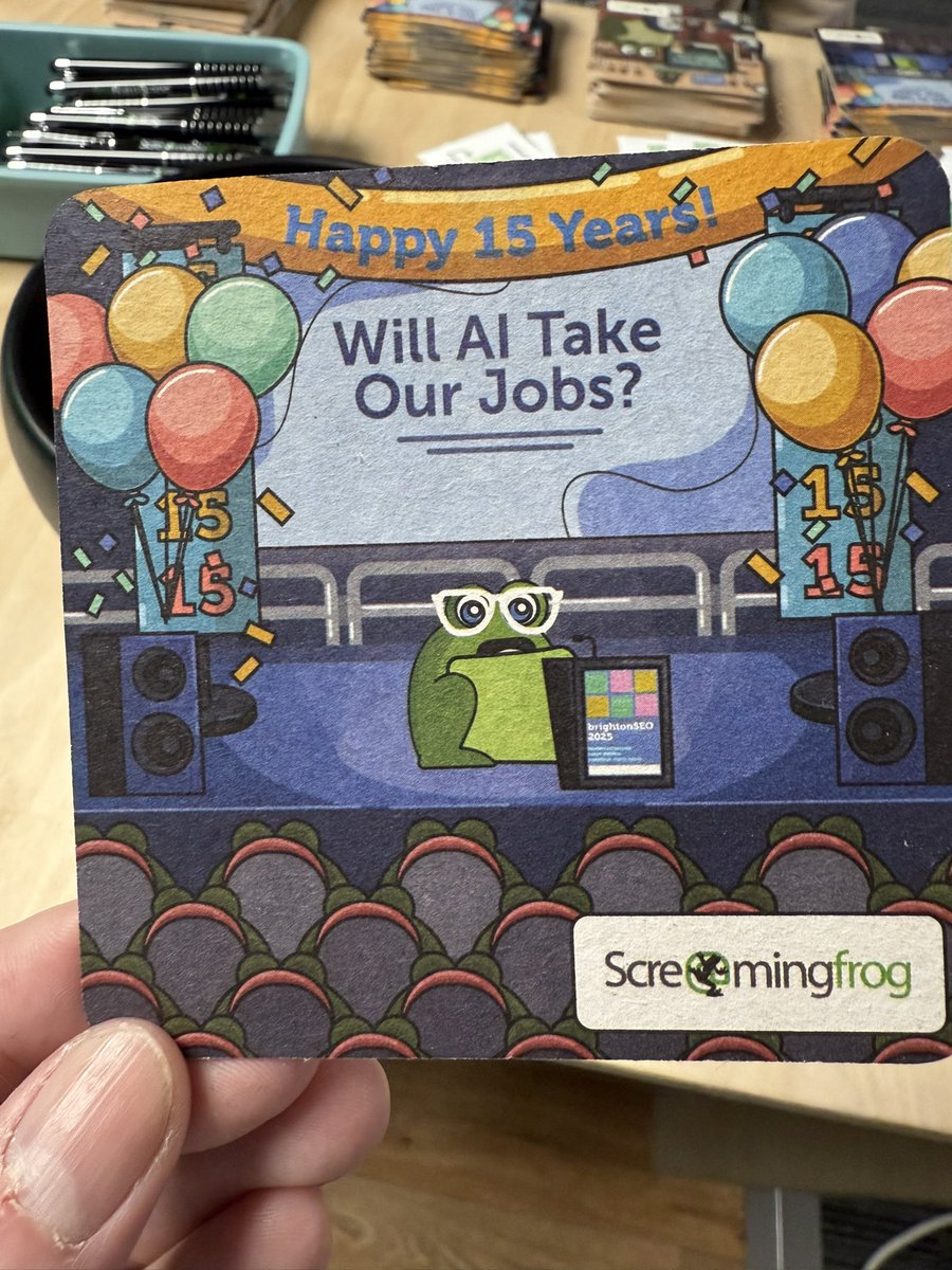 Come hang with the <a href="/screamingfrog/">Screaming Frog</a> team <a href="/brightonseo/">brightonSEO</a> 😎