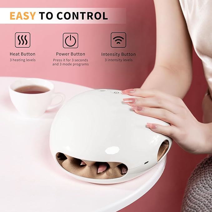 fofutfocis's tweet photo. Cordless Hand Massager with Heat - 3 Levels of Heating and Air Compression, Electric Massager for Arthritis and Hand Pain Relief, Palm and Finger Massage Machine, Gift for Women Mom Grandma

#handmassager #fingermassage #arthritissupport #massagemachine https://t.co/jlvwUhGiOE