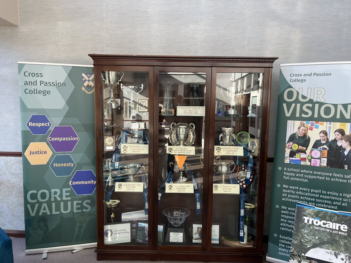 The trophy cabinet filling up…..

All Ireland Senior Hurling Champions 🏑🏆
Mageean Cup Champions 🏑🏆
Foresters Cup Champions 🏑🏆
McNamee Cup Champions 🏑🏆
Nannery Cup Champions 🏐🏆
JJ O’Reilly Cup Champions 🏐🏆
Antrim Year 8 Cup Champions 🏑🏆