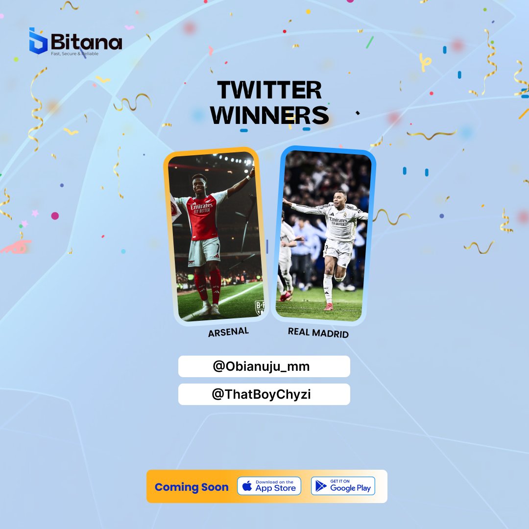 Congratulations to our Twitter Prediction Winner!

You guessed it right.

<a href="/Obianuju_mm/">ObianujuAku</a>,<a href="/ThatBoyChyzi/">DEAR GOD 🤲🏽</a> you’ve just scored big!

Please send us a DM to claim your reward.
You have 24 hours from the time of this post to claim it.