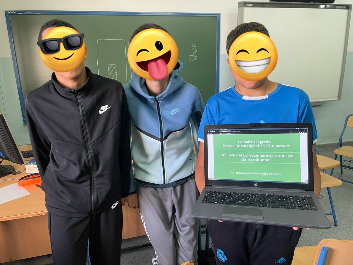 labioloca's tweet image. Reto conseguido!! Bravisimas! Bravisimos @IESODONBETANZOS @EscapeRoomDigit